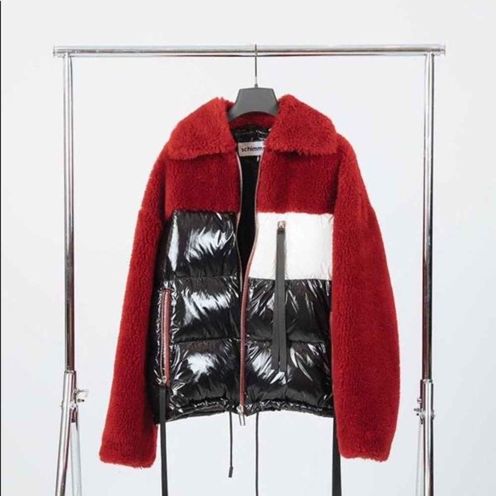 Schimmel red fur puffer
